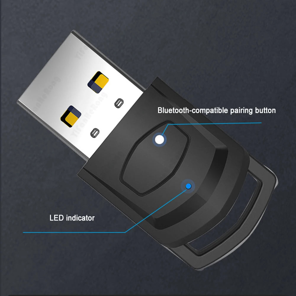 Game Console Headset Bluetooth-compatible Audio Transmitter Wireless Headphone Adapter Receiver For PS4 PC Gaming Accessories