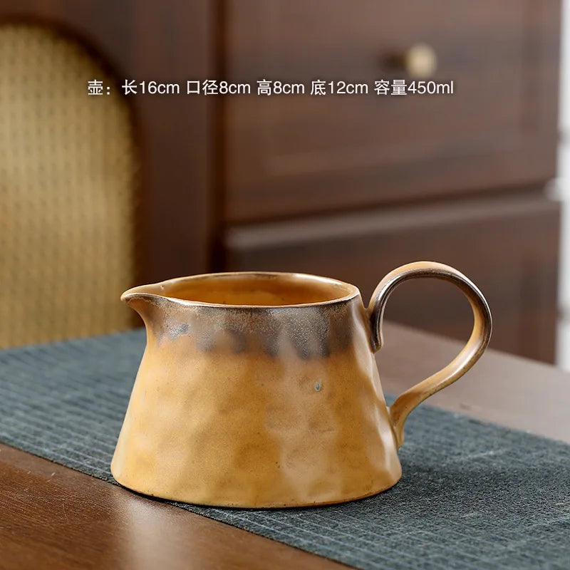 Ceramic V60 Coffee Dripper Funnel Large Capacity Sharing Pot Hand Pour Tool