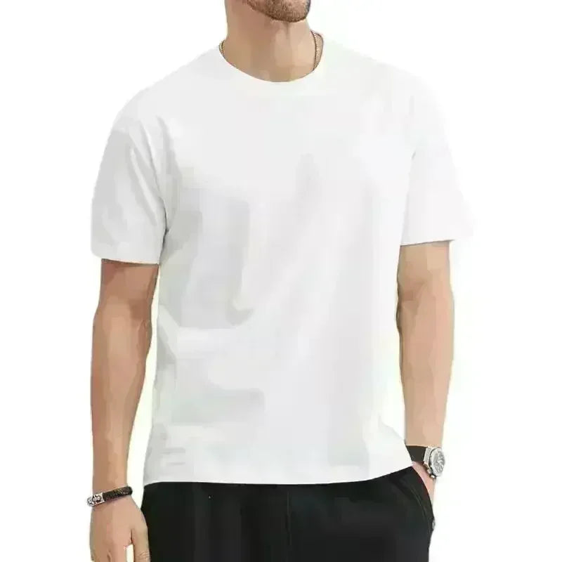 2026 New Fashion Street High-Quality Flower Patterned Men's and Women's T-Shirts - Loose Fit, 100% Cotton Short Sleeves