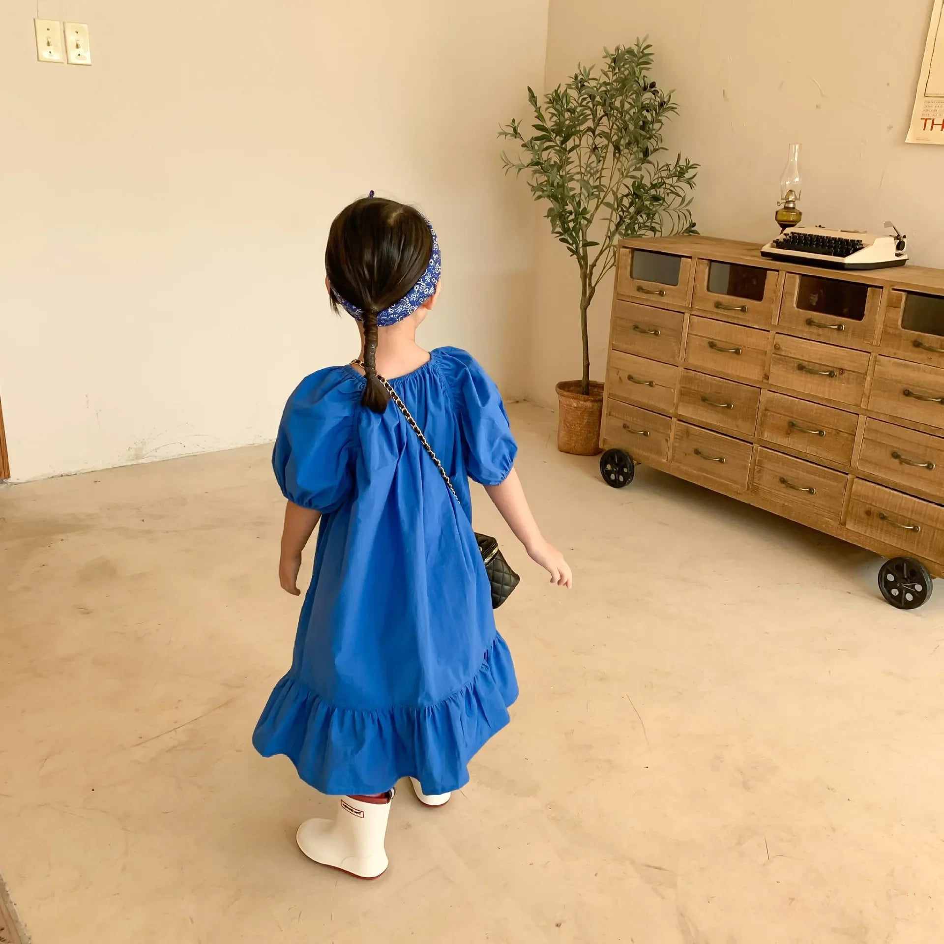 Girls Fashion Pink Princess Dress Kids Summer Puff Sleeve Casual Dresses Children Korean Style Mesh Clothing Gift Lolita Dress
