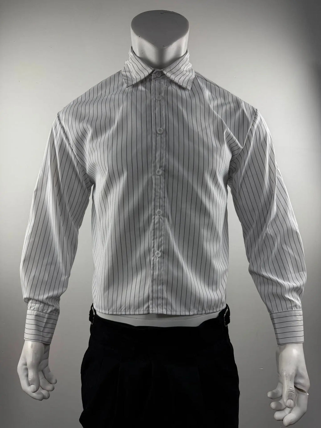 New British Retro Men Striped Shirts Trendy Loose Lapel Long Sleeve Cardigan Tops Autumn Leisure High Quality Basic Blouse S-2XL