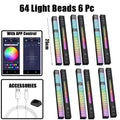 LED Rhythm Gaming Ambient Light Sound Control Light Smart APP Control Music Rhythm Ambient Light Desktop Decoration