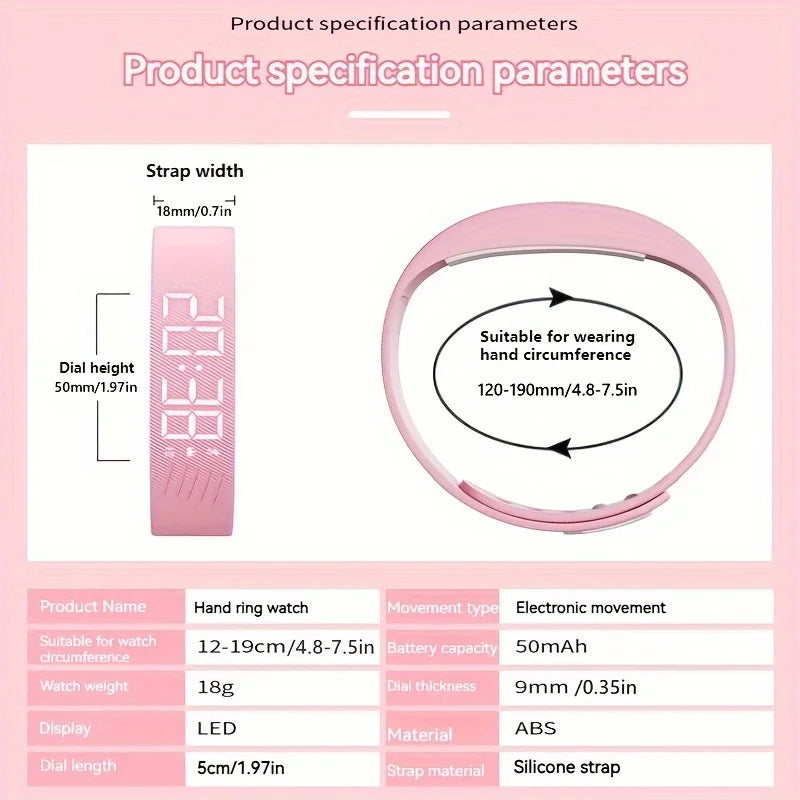 Smart Watch Men Women Pedometer Fitness Bracelet Step Count Multi Sport Mode Fashion Electronic Wristband Simplicity Smart Band