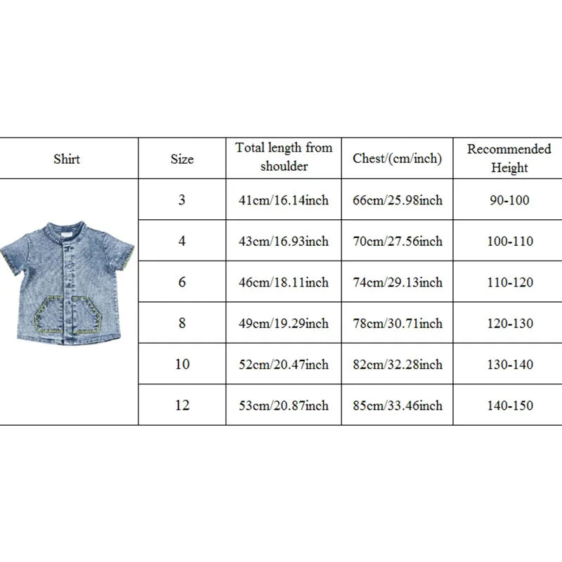 6m-12t 2024 New Summer Spring Denim Famliy Clothing Set Girls Suspender Dress Skirt Baby Sleeveless Romper Overall Boys Shirt
