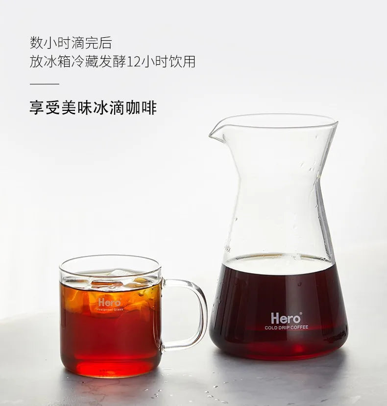 MINI Coffee Maker Ice Brew Cold Brew Pot Drip Pot Drip-Style Home Cold Brew