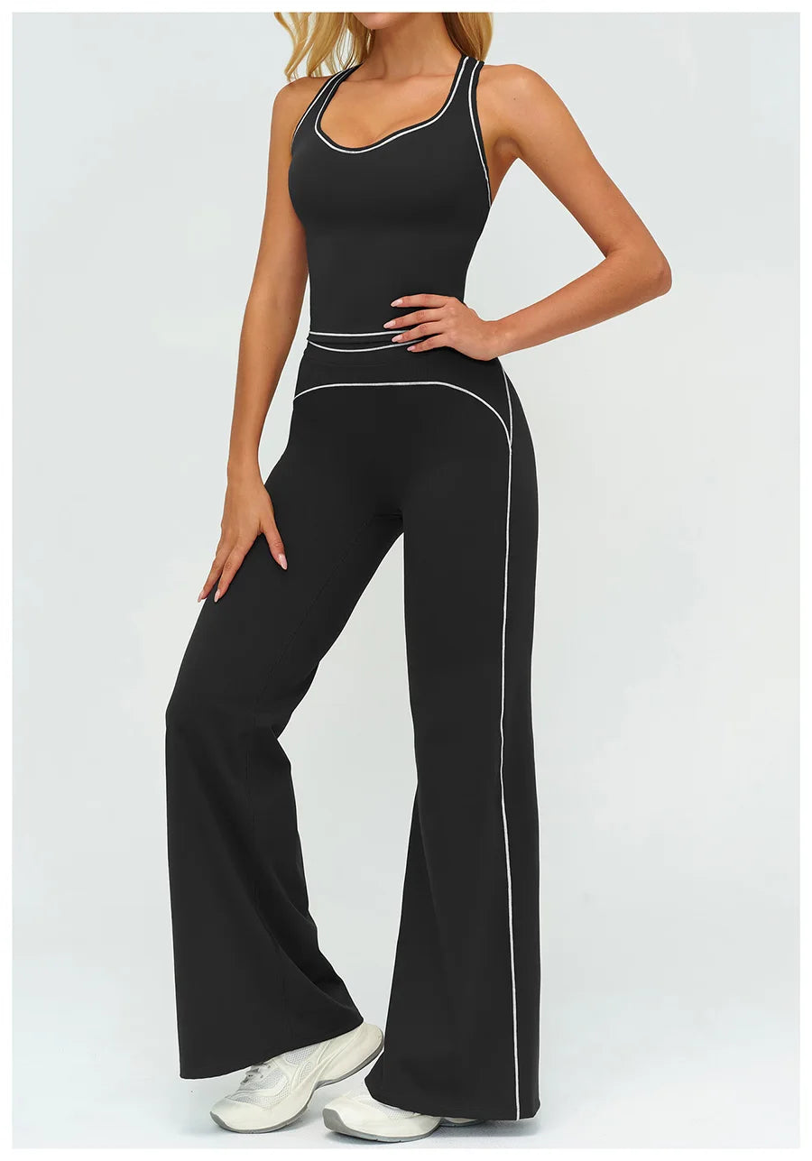 Yoga Set 2PCS Gym Clothes Sportswear Workout Outfits Women Long Sleeve Top Tracksuits Fitness Sports Bra Running Shorts Leggings