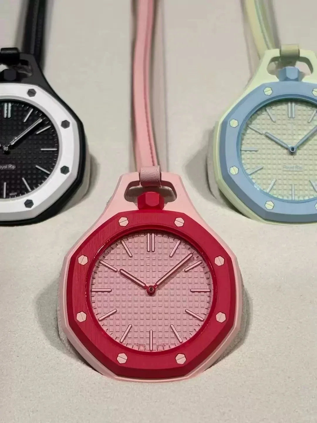 2026 Hot NEW CILOA Octagonal Pocket Watch Necklace Multiple Color Options for women