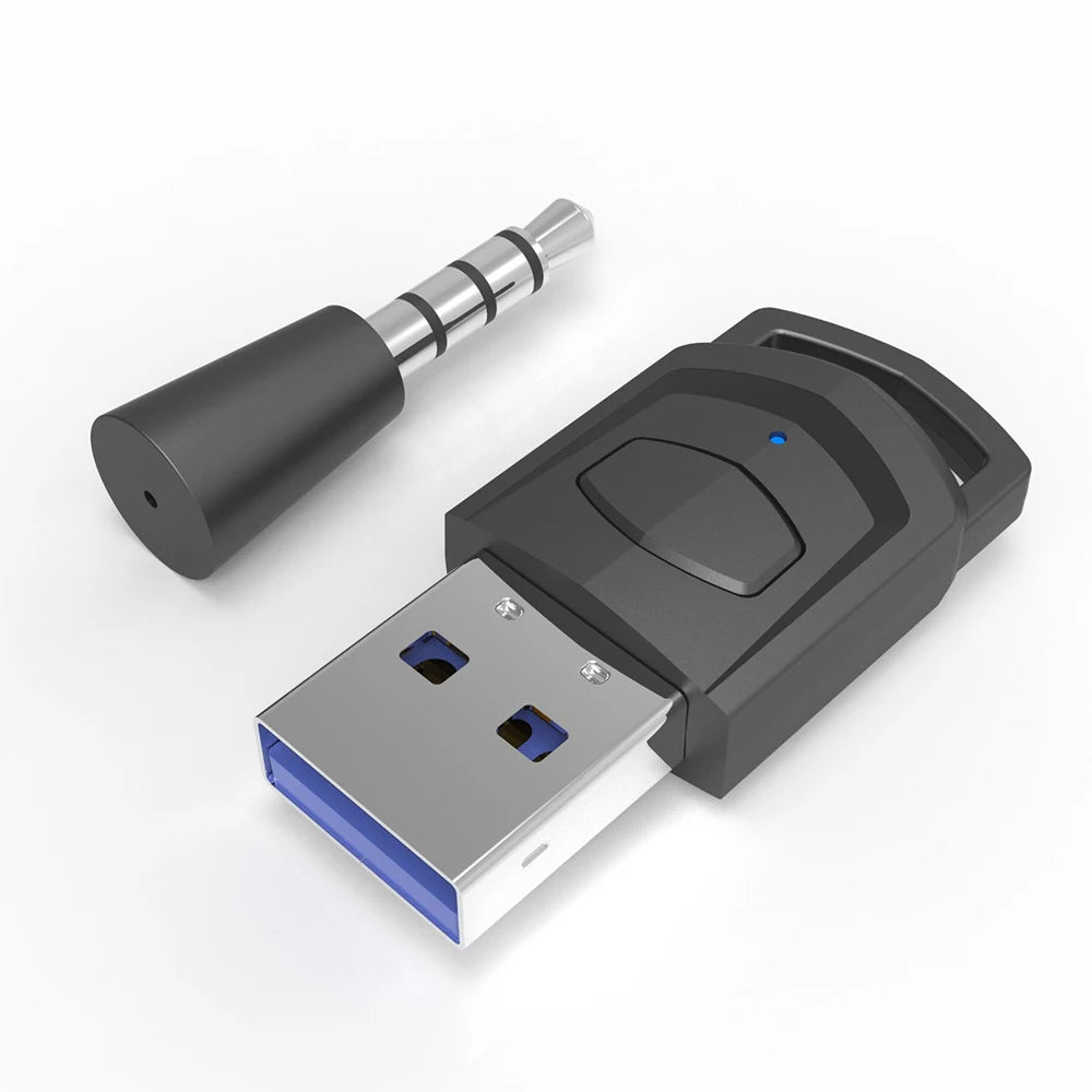 Game Console Headset Bluetooth-compatible Audio Transmitter Wireless Headphone Adapter Receiver For PS4 PC Gaming Accessories