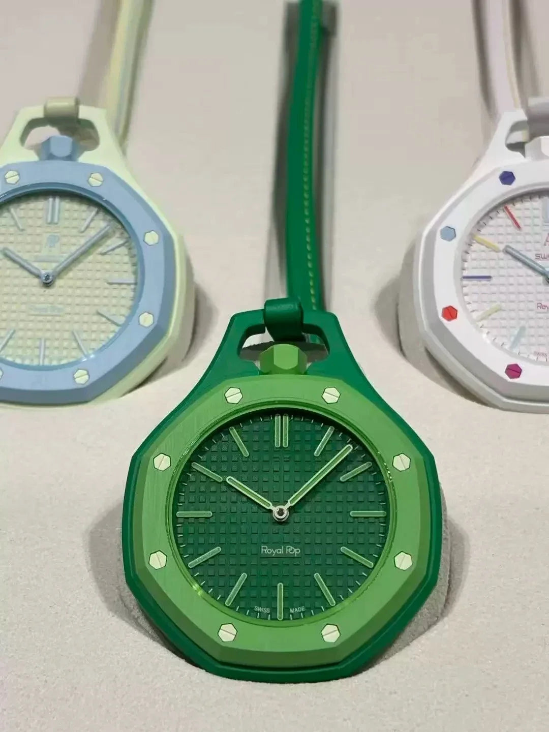 2026 Hot NEW CILOA Octagonal Pocket Watch Necklace Multiple Color Options for women