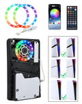 LED Light Strips For PS5 Slim PS5 Pro Console RGB Game atmosphere light For Playstation 5/PS5 Slim/PS5 Pro