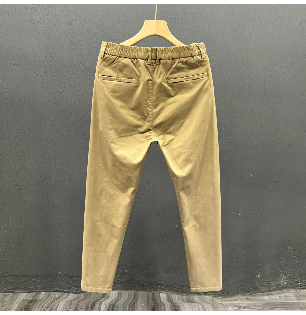 Men's Summer Thin Pants 2025 New Straight Simple and Versatile White Casual Man Clothing Trendy Slim-fitting Cotton Cargo Pants