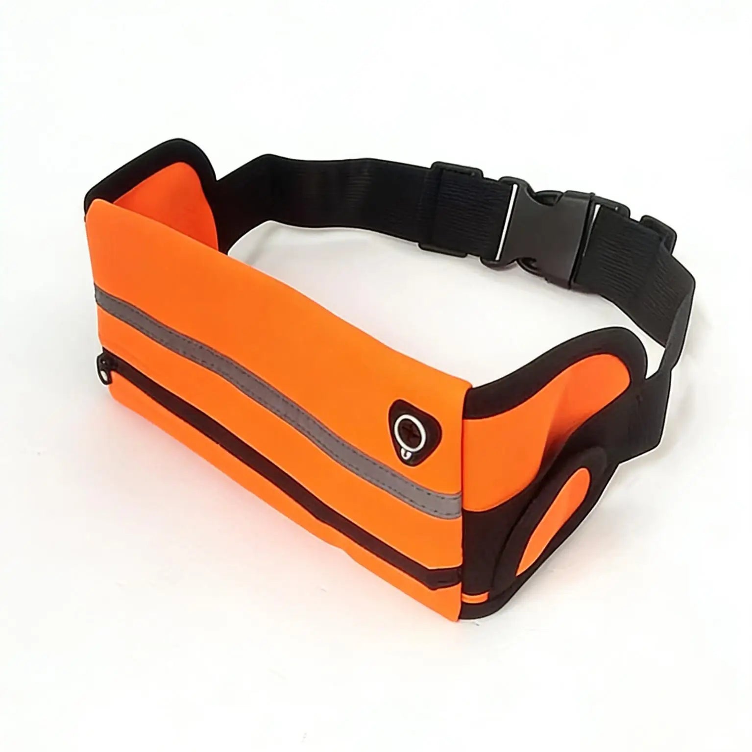 Unisex adjustable sports waist bag for men and women, suitable for running and hiking, waterproof waist bag, mobile wallet, key