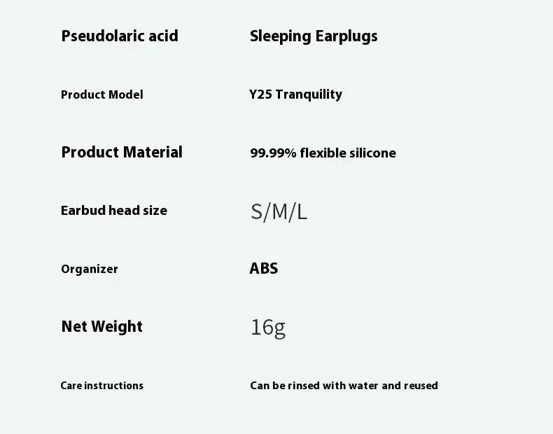 EASYBUDS Sound Insulation And Noise Prevention Earplugs Noise Reduction Sleep Products Deep Sleep Earplugs Silent Earplugs