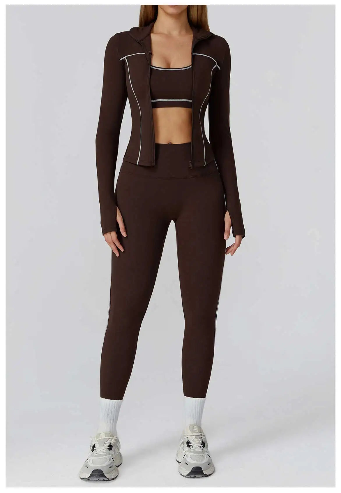 2/3 Piece Gym Fitness Suit Yoga Set Gym Sportswear Women Yoga Suits Sandal Fitness Set Sandals Sports Bra Gym Mesh Yoga Top