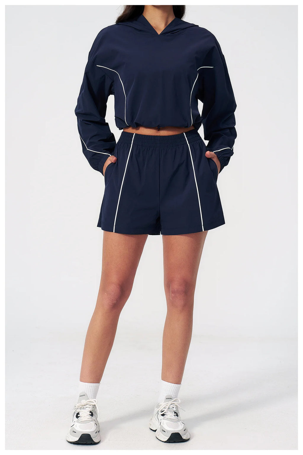 Yoga Set For Women Tracksuit Summer Sun Protection Set Yoga Long Sleeved Running Set Outdoor Sportswear For Women Athletic Wear