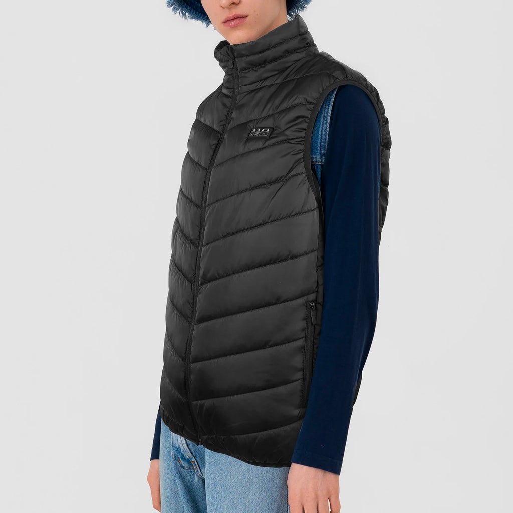 21 Area Heated Vest Thermal Warm Waistcoat Electric Heating Jacket (Black 5XL)
