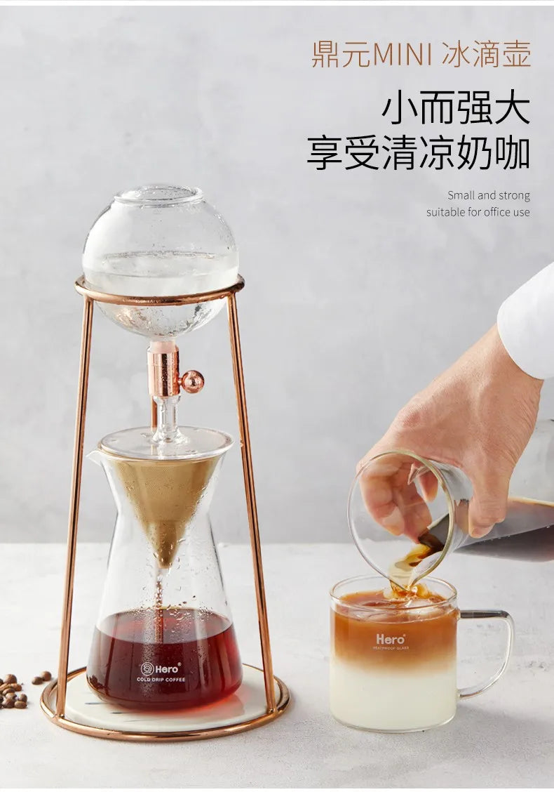 MINI Coffee Maker Ice Brew Cold Brew Pot Drip Pot Drip-Style Home Cold Brew