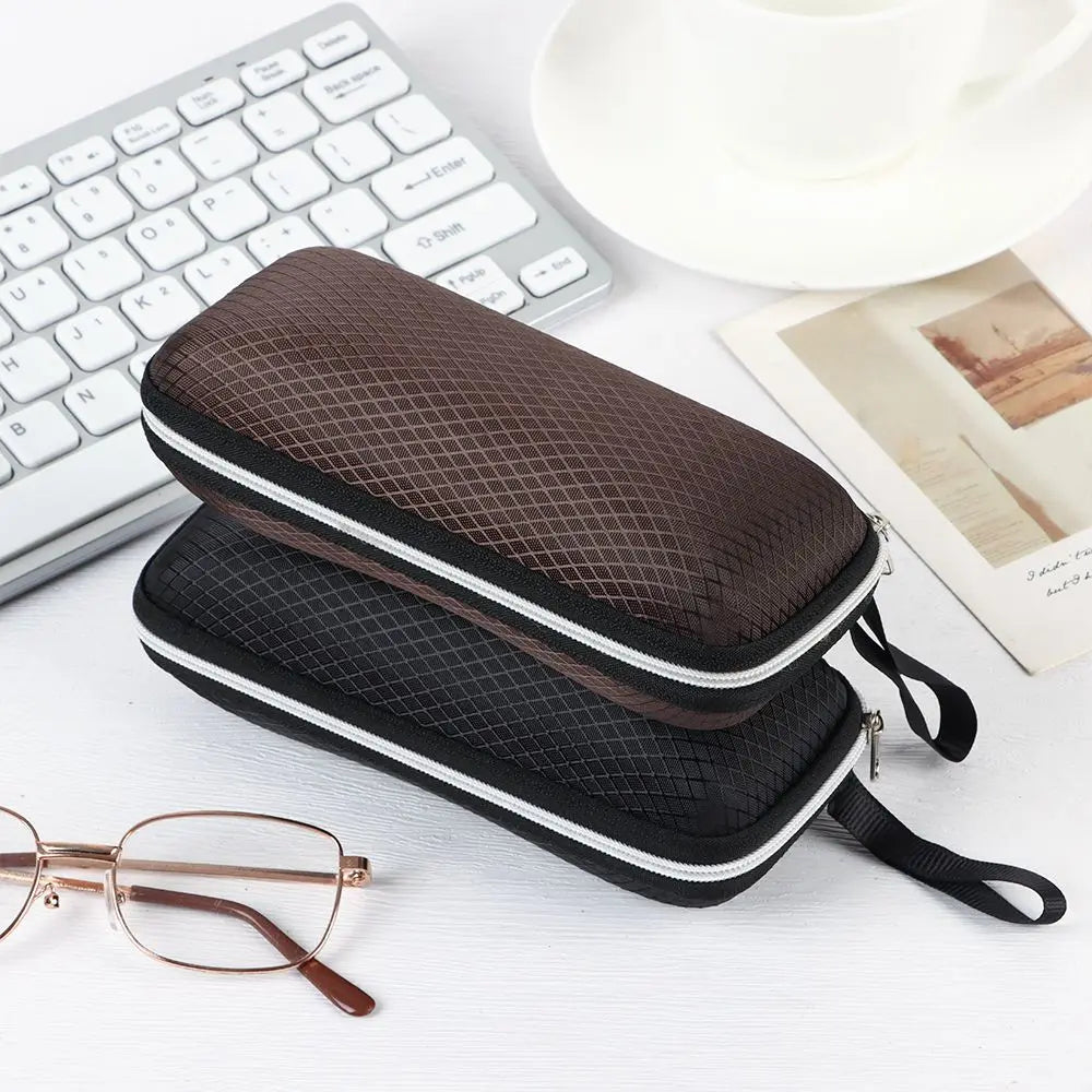 Unisex Portable Zipper Glasses Box Eyeglasses Case Eyeglasses Accessories Glasses Holder