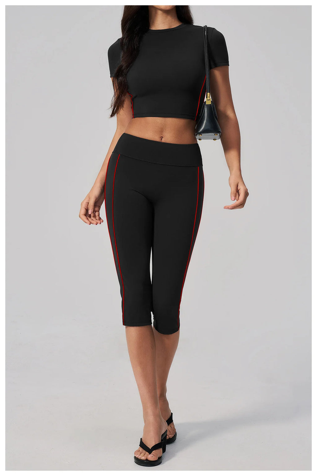 2PCS Yoga Set Women Tracksuit Sports Outfit Gym Set Running Workout Clothes Short Sleeves Sports Bra Athletic Wear Yoga Clothing