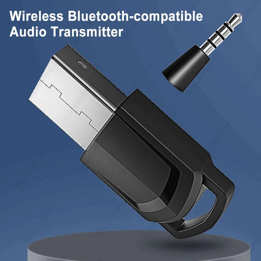 Game Console Headset Bluetooth-compatible Audio Transmitter Wireless Headphone Adapter Receiver For PS4 PC Gaming Accessories