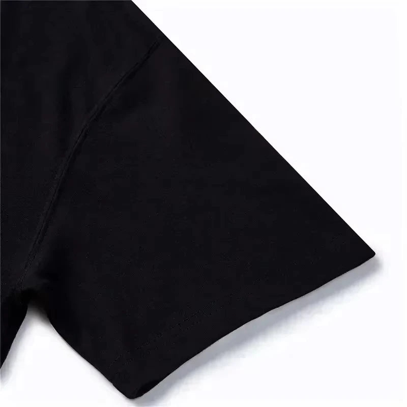 2025 Fashion Luxury Brand Printed Women's T-shirt Pure Cotton T-shirt Brand Breathable T-shirt Men's Street O-neck T-shirt Tops