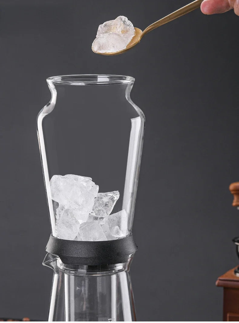Glass Cold Brew Coffee Maker Ice Ball Coffee and Tea Tools Cooking Machines Makers Machine Brewer Accessories Drip Set Distilled