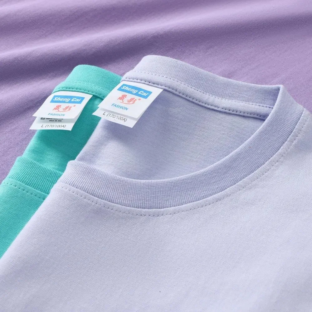 100% pure cotton high-end brand men's round neck short sleeved top summer fashion luxury wheat embroidery design casual T-shirt