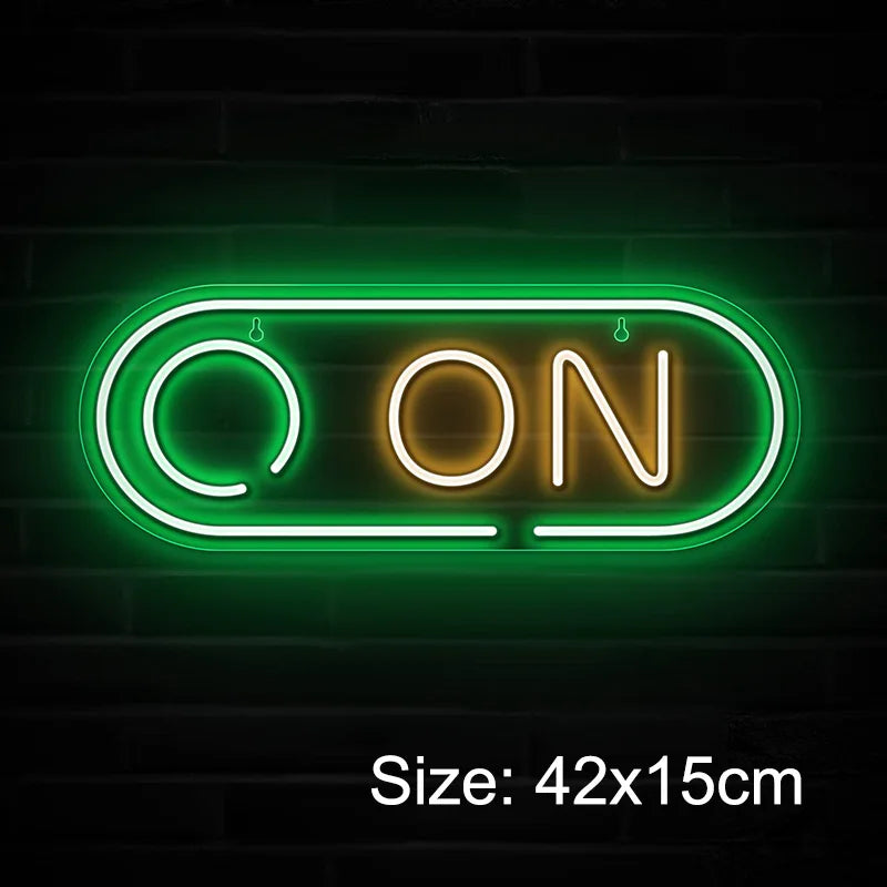 Game Neon Sign Light LED Gaming Zone Room Music Game Handle Nightlight Custom Business Logo Decor Bar Internet Cafe Shop Party