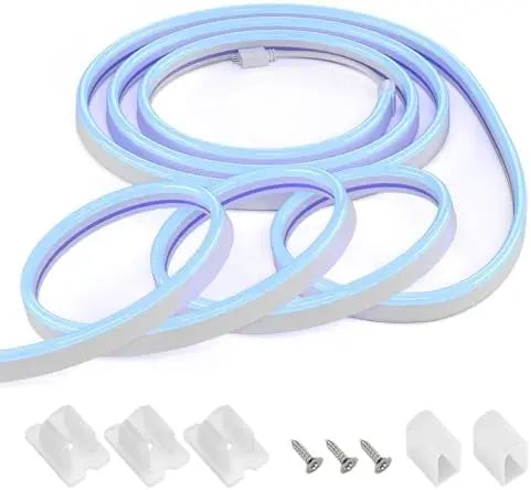 USB LED Neon Rope Lights, RGB Led Strip Lights with Remote, Color Changing Flexible Led Light Strip, Gaming 5V Neon Lights