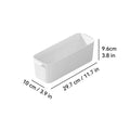 WORTHBUY Multifunctional Plastic Storage Box With Handle Desktop Organizer For Food Bathroom Kitchen Cabinet Storage Organizer