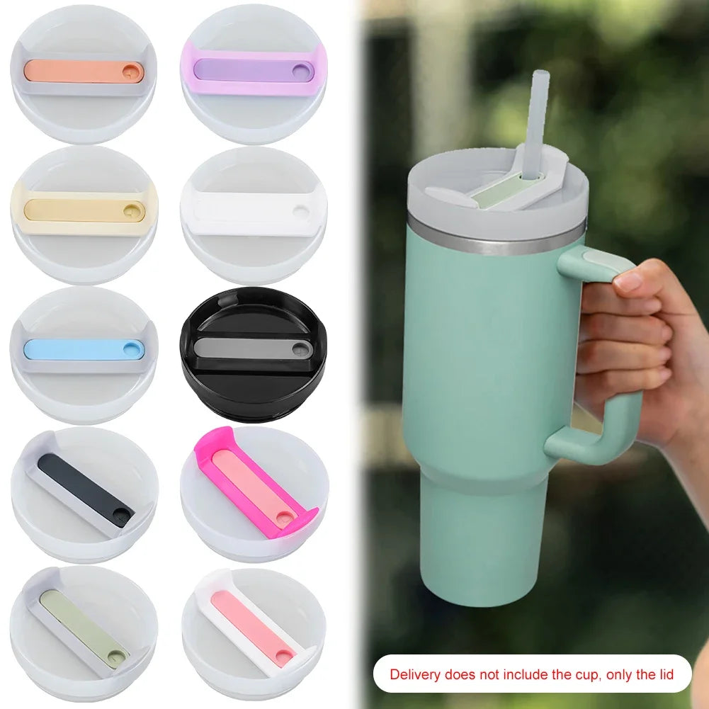 40Oz for Stanley  Tumbler Lid for Stanley Cup Lid Water Bottle Cover Splash Spill Proof Straw Lid for Stanley Cup Accessories
