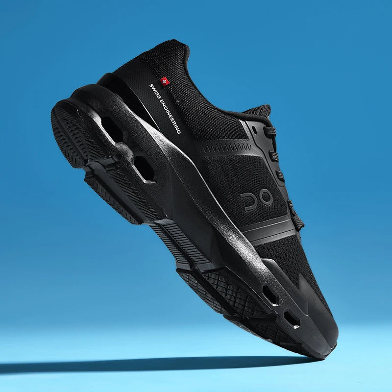 New Men's Lightweight Running Shoes with Breathable Mesh Soft Sole and Shock Absorption, Training and Jogging Shoes