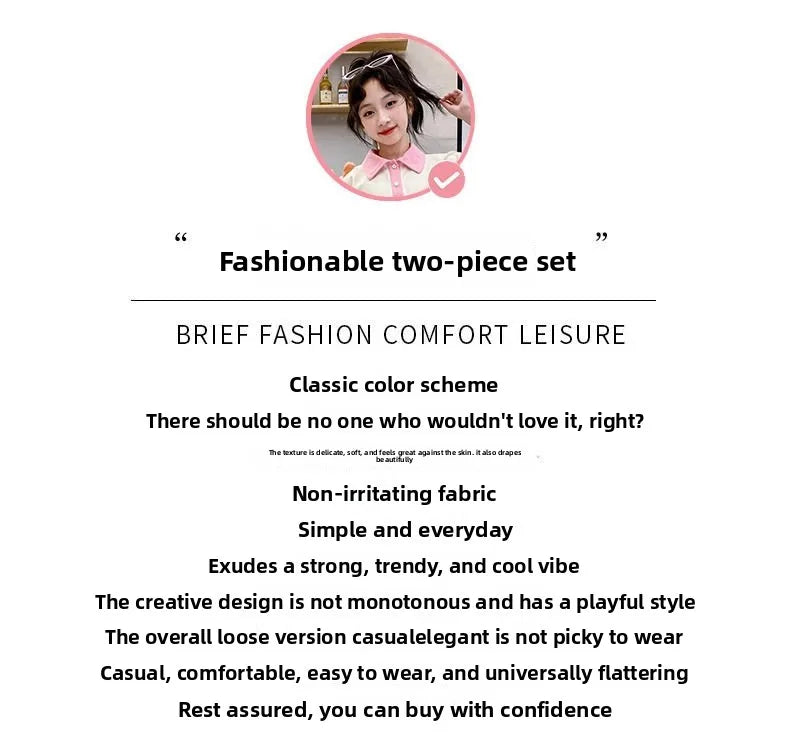 Summer Teenage Girls Clothes Set Children O-Neck Tshirt and Pleats Skirts Suit Student School Short Sleeve Tee Bottom Outfits