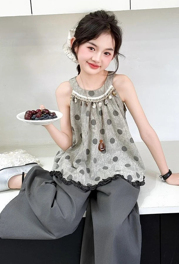 Clothes Girl 10 to 12 Years Old Kids Set Teens Children's Suit for Girls Cute Teenagers Outfits Junior Top Bottom Little Outdoor