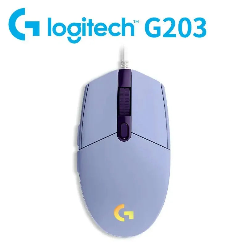 Logitech PRO X SUPERLIGHT/G102/G203 Esports Gaming Mouse Wired RGB Lighting High Sensitivity PUBG LOL