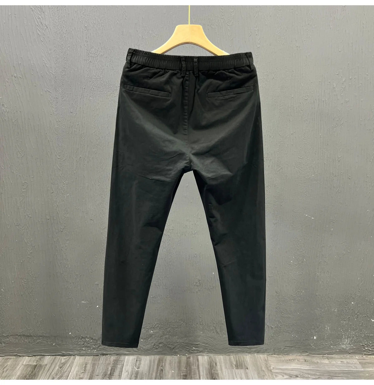 Men's Summer Thin Pants 2025 New Straight Simple and Versatile White Casual Man Clothing Trendy Slim-fitting Cotton Cargo Pants