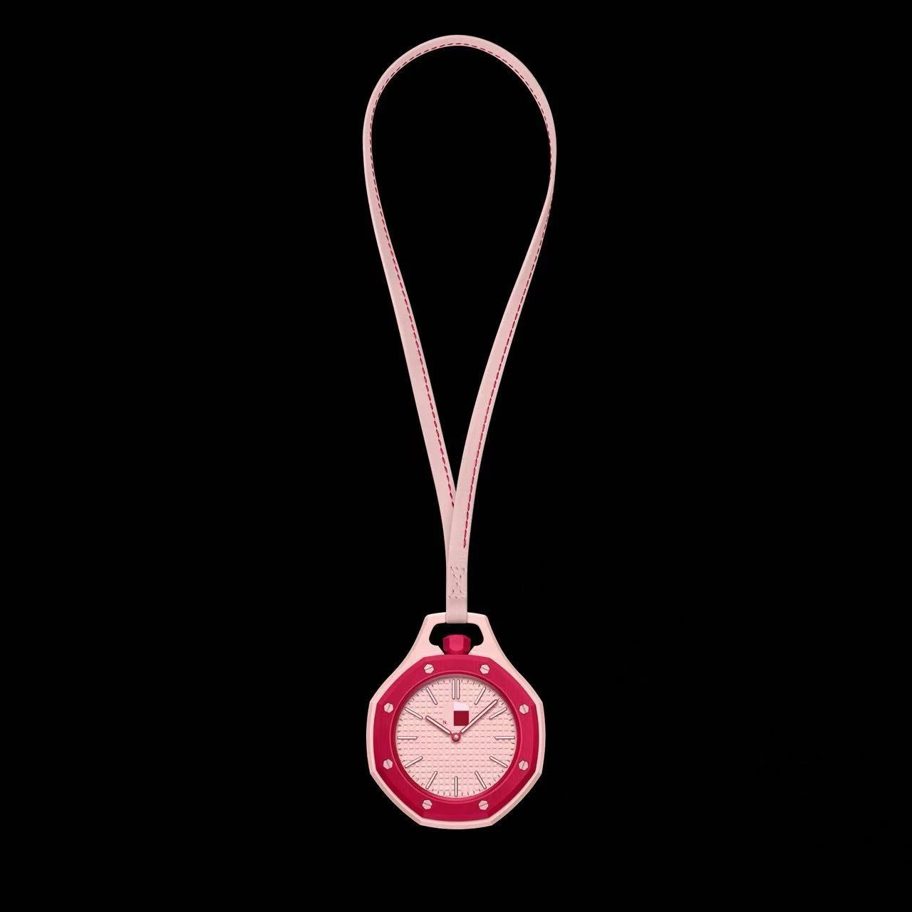 2026 New AP Collaboration Pocket Watch Fashion Quartz Wristwatch Waterproof Leather Strap Pendant Hanging Watch
