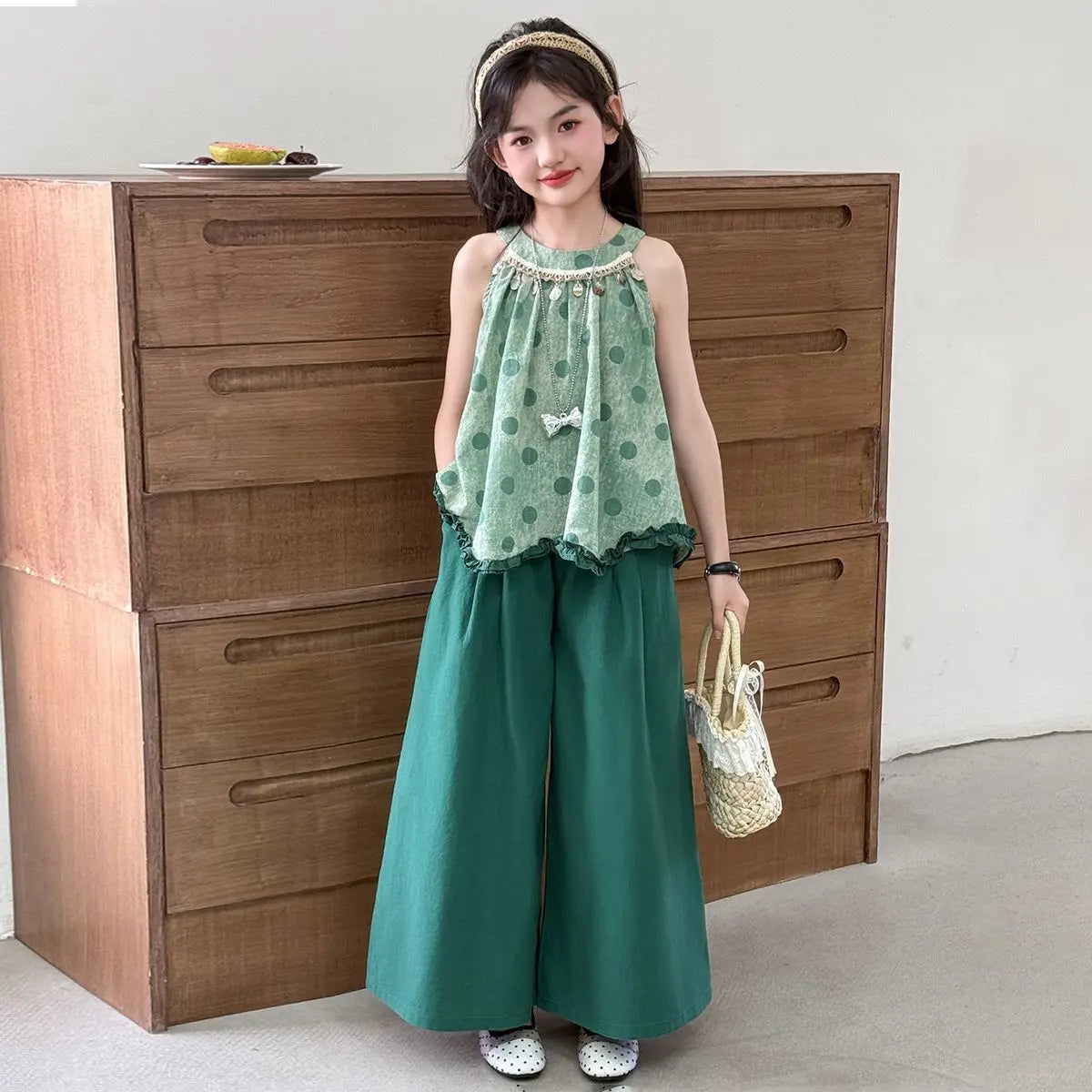 Clothes Girl 10 to 12 Years Old Kids Set Teens Children's Suit for Girls Cute Teenagers Outfits Junior Top Bottom Little Outdoor