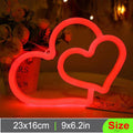 LED Bright Neon Light Night Gamepad Fire Moon Star Sign Modeling Lamp Room Wall Art Decoration Wholesale Xmas Birthday Wedding
