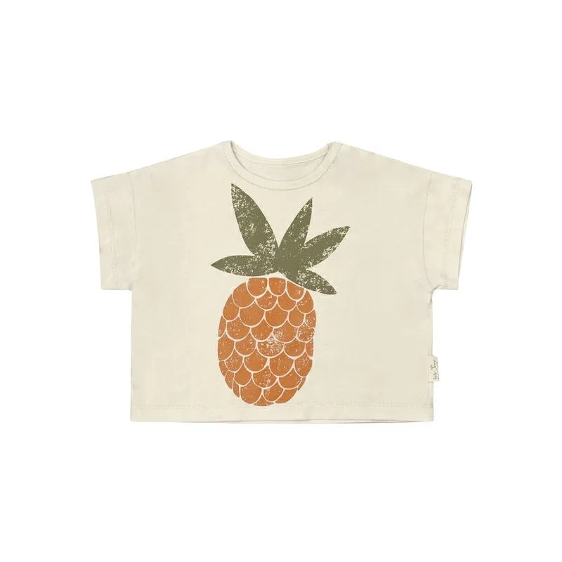 Child Tees Versatile Casual Sports T Pullover Shirt Toddler Brand New Cute Print Solid Tops 2023 Summer Costume For Girls Boys