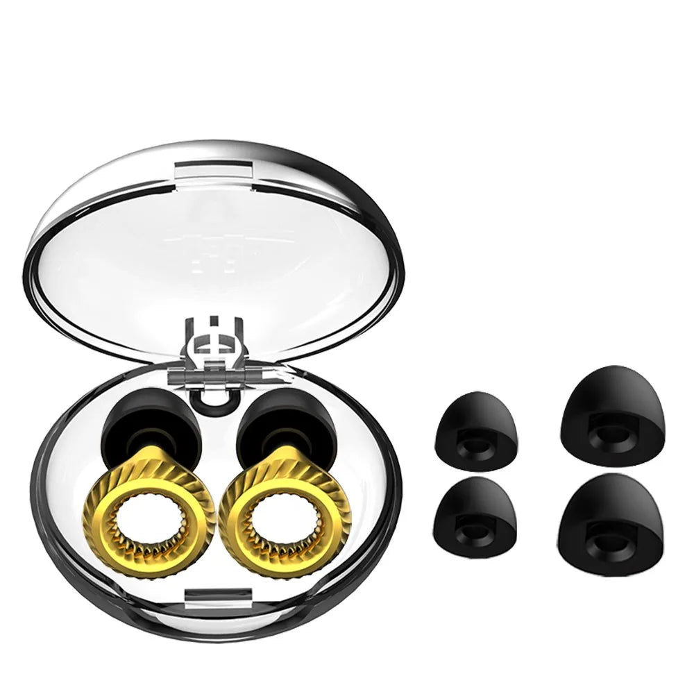New Noise Cancelling Silicone Earbuds for Swimming Sleep Noise Cancelling - Sound Isolation and Noise Reduction Reduces Distract