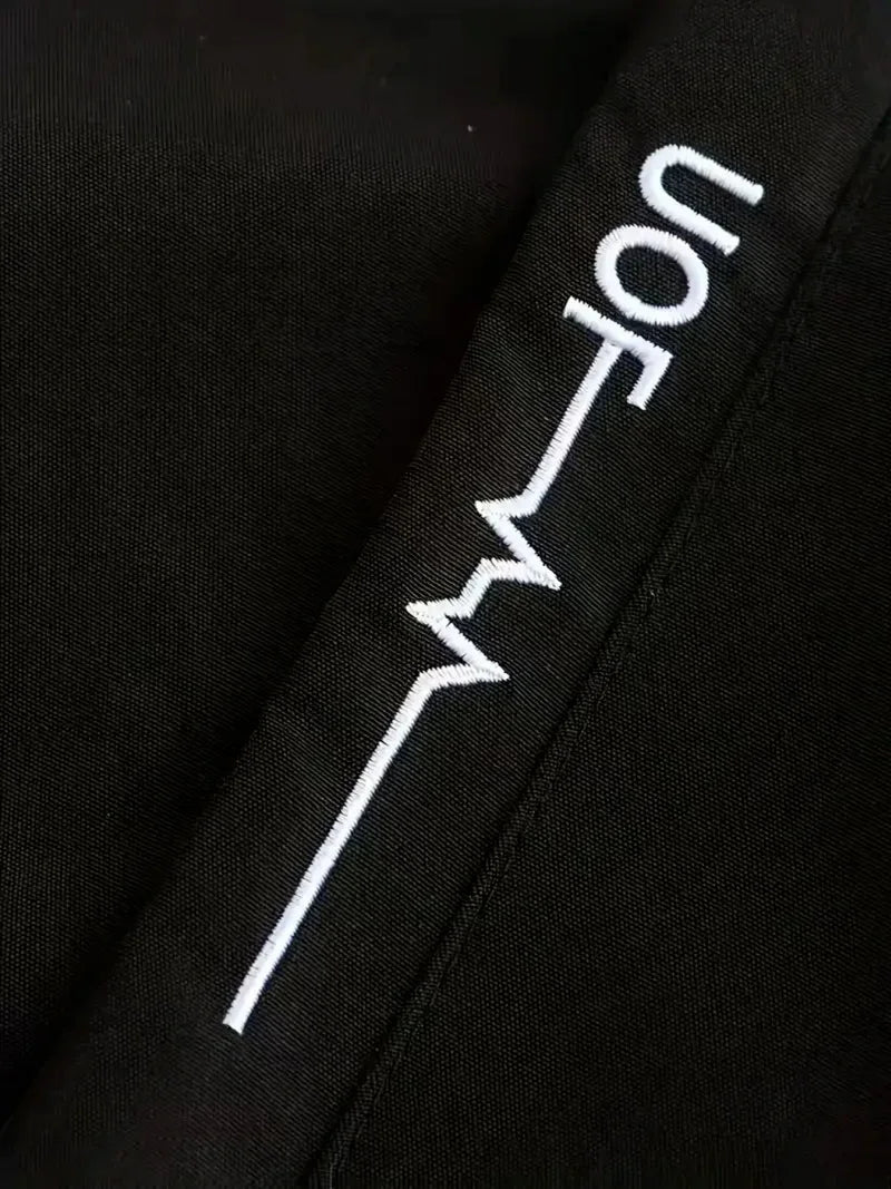 Men's Spring Autumn Streetwear Hooded Jacket 2026 New Casual Zip Up Loose Coat Outdoor Hiking Jogging Activewear Windbreaker