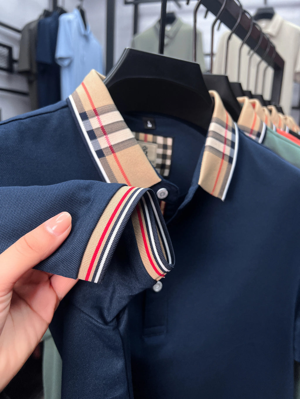 Luxury brand silk cotton short sleeve polo shirt fashion Paul Pony embroidered men's T-shirt summer comfort business casual top