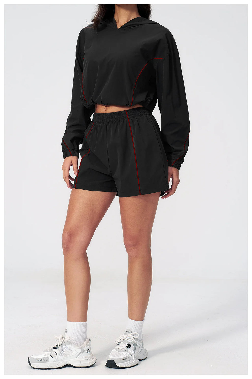 Yoga Set For Women Tracksuit Summer Sun Protection Set Yoga Long Sleeved Running Set Outdoor Sportswear For Women Athletic Wear