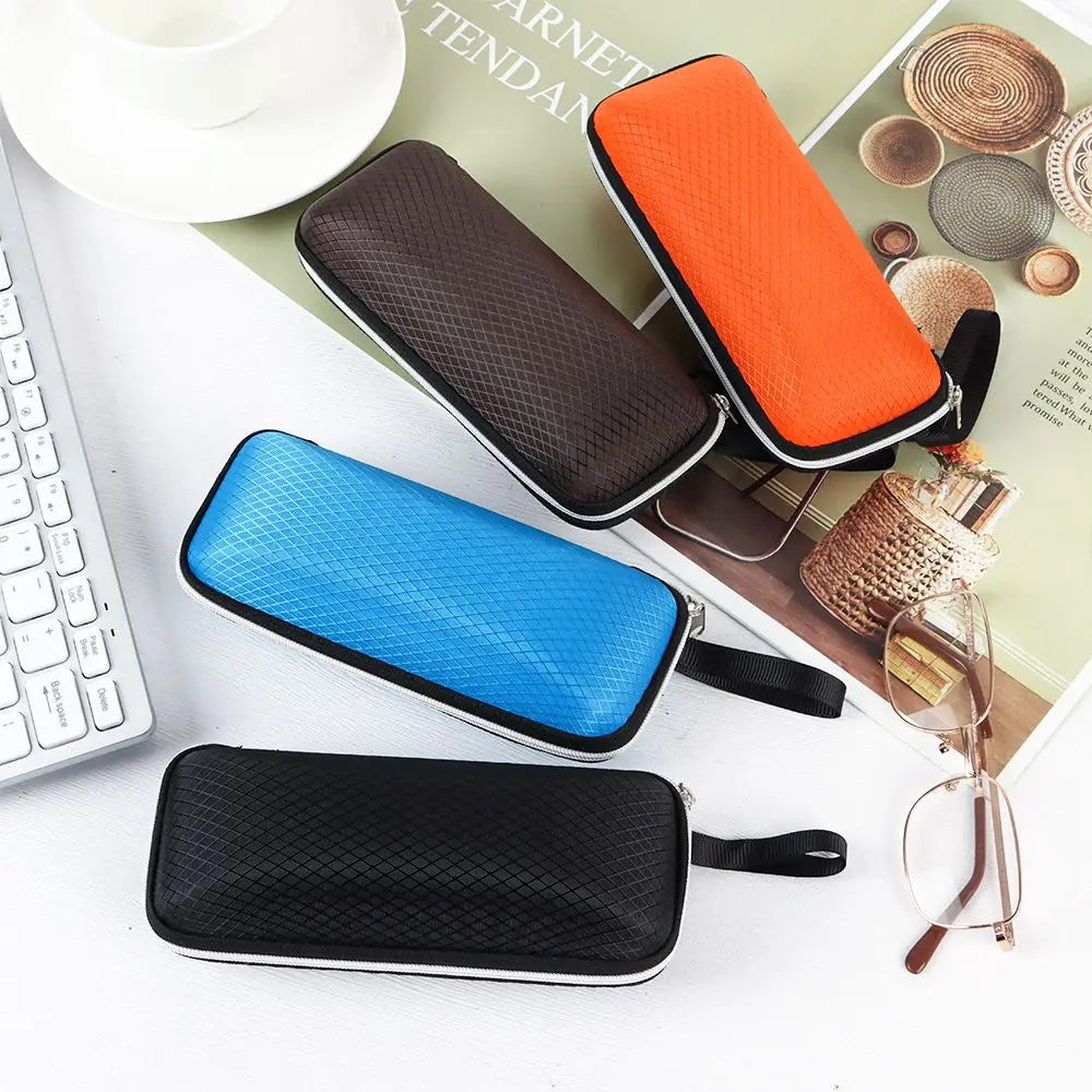 Unisex Portable Zipper Glasses Box Eyeglasses Case Eyeglasses Accessories Glasses Holder