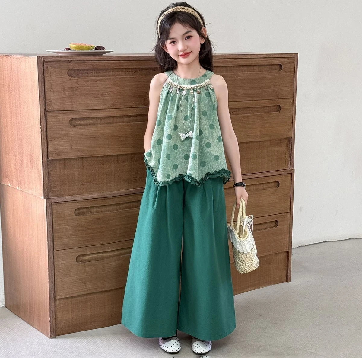 Clothes Girl 10 to 12 Years Old Kids Set Teens Children's Suit for Girls Cute Teenagers Outfits Junior Top Bottom Little Outdoor
