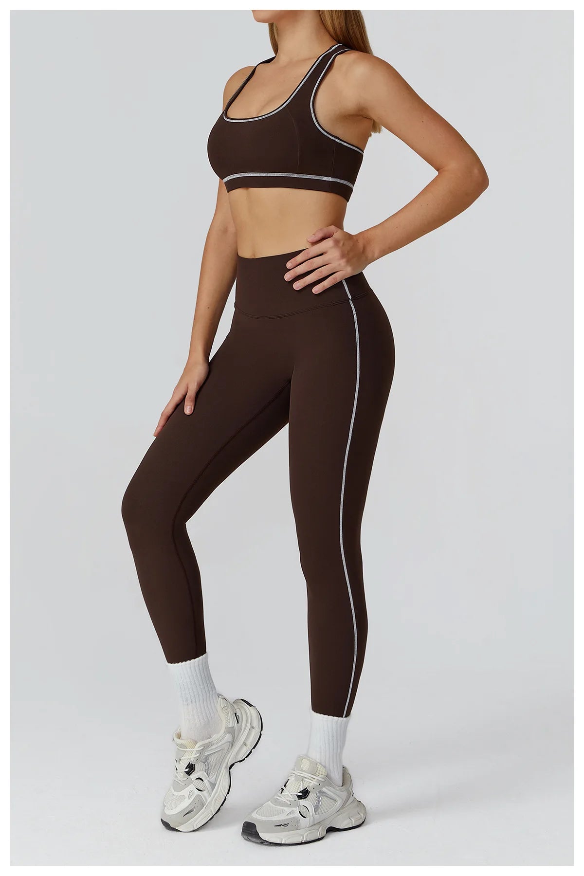 2/3 Piece Gym Fitness Suit Yoga Set Gym Sportswear Women Yoga Suits Sandal Fitness Set Sandals Sports Bra Gym Mesh Yoga Top